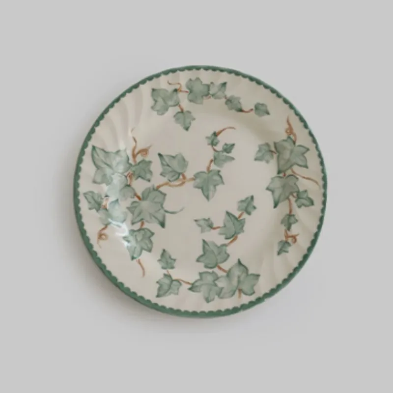 Vine Pattern Ceramic Dinnerware Set tableware view 8