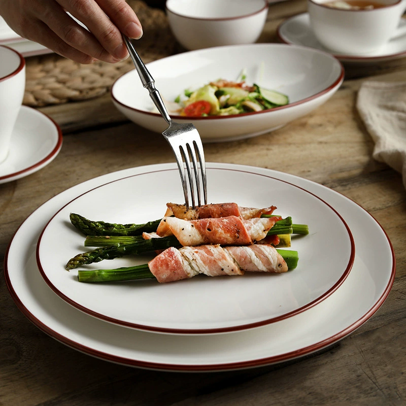 Ceramic Plate and Cup Set tableware view 2