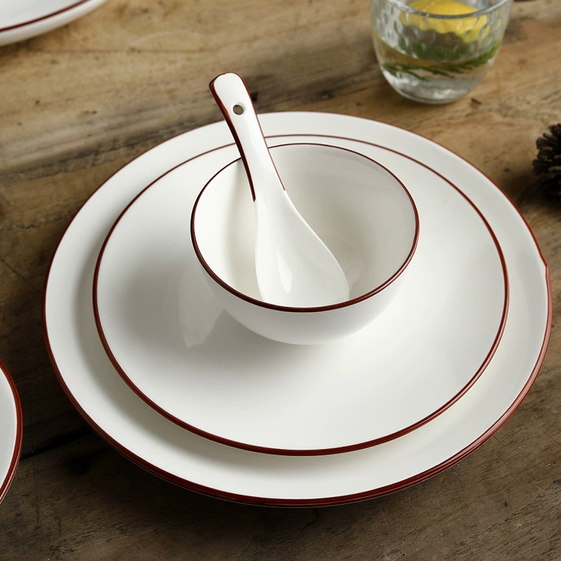 Ceramic Plate and Cup Set tableware view 4