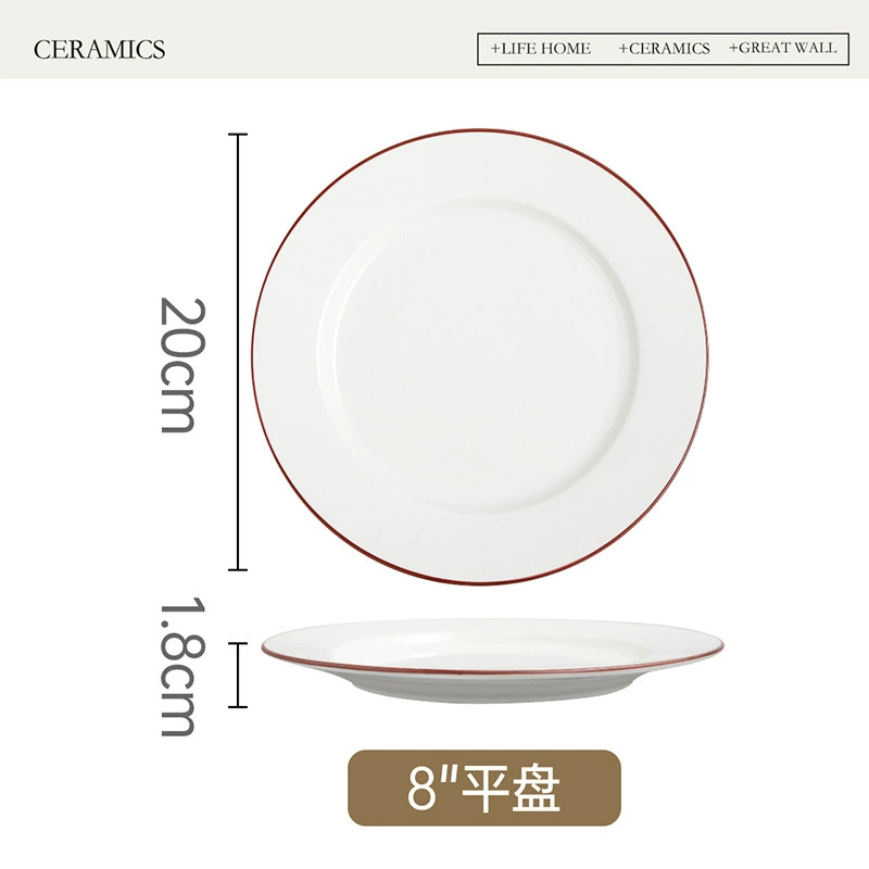 Ceramic Plate and Cup Set tableware view 8