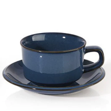 Vintage Coffee Cup and Saucer Set tableware view 8