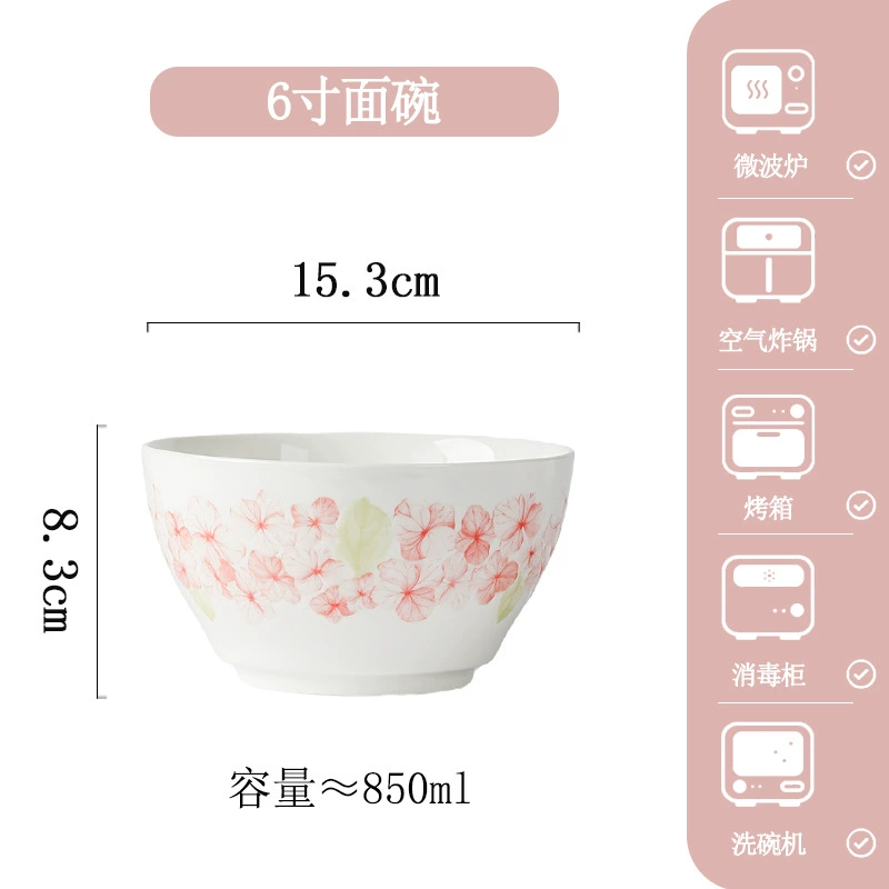 Service de vaisselle en porcelaine avec motif Fée des fleurs tableware view 8