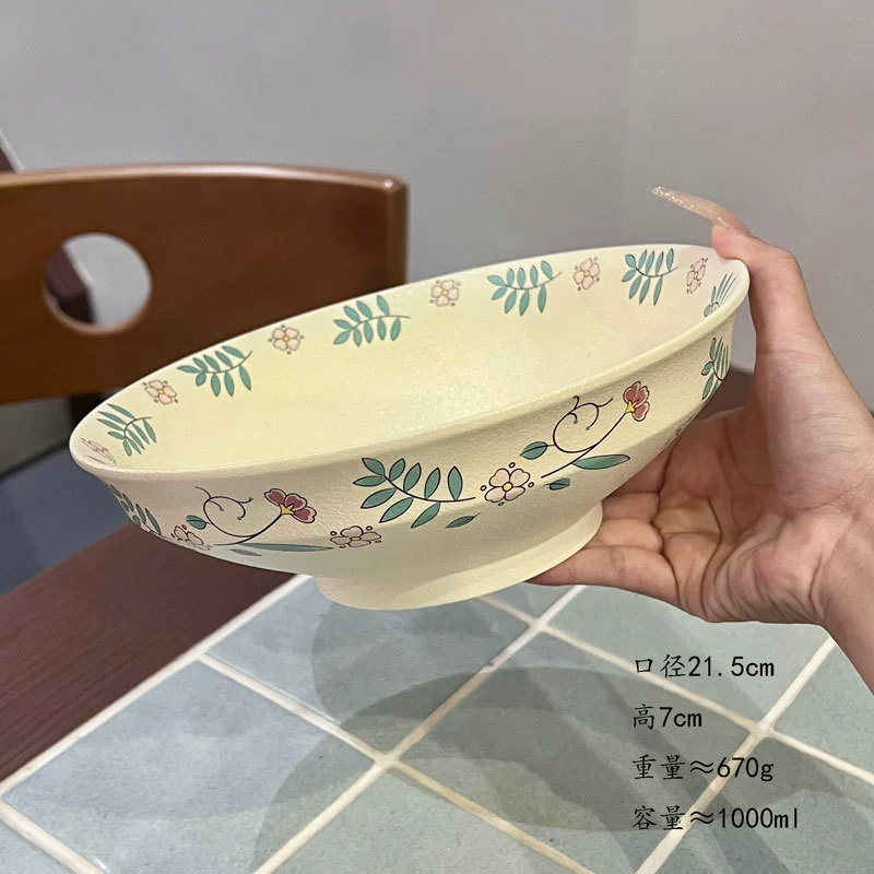 Service de table en céramique floral vintage tableware view 8