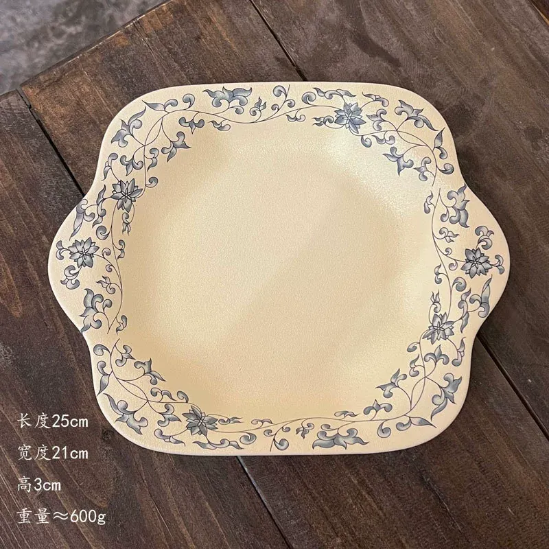 ヴィンテージ花柄セラミック食器セット tableware view 10