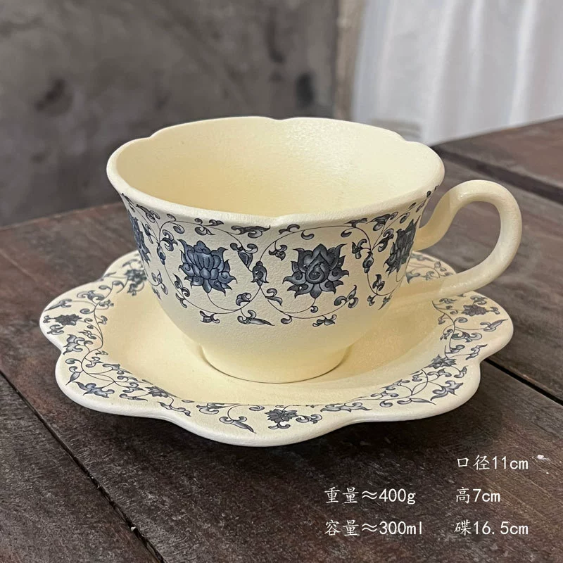 ヴィンテージ花柄セラミック食器セット tableware view 12