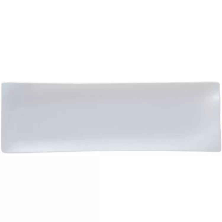 Custom White Ceramic Rectangular Plate