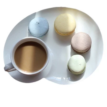 Irregular Coffee Cup and Saucer Set