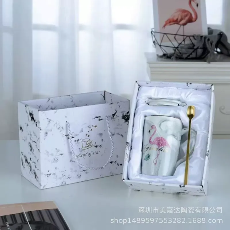 Porcelain Marble Mug tableware view 8