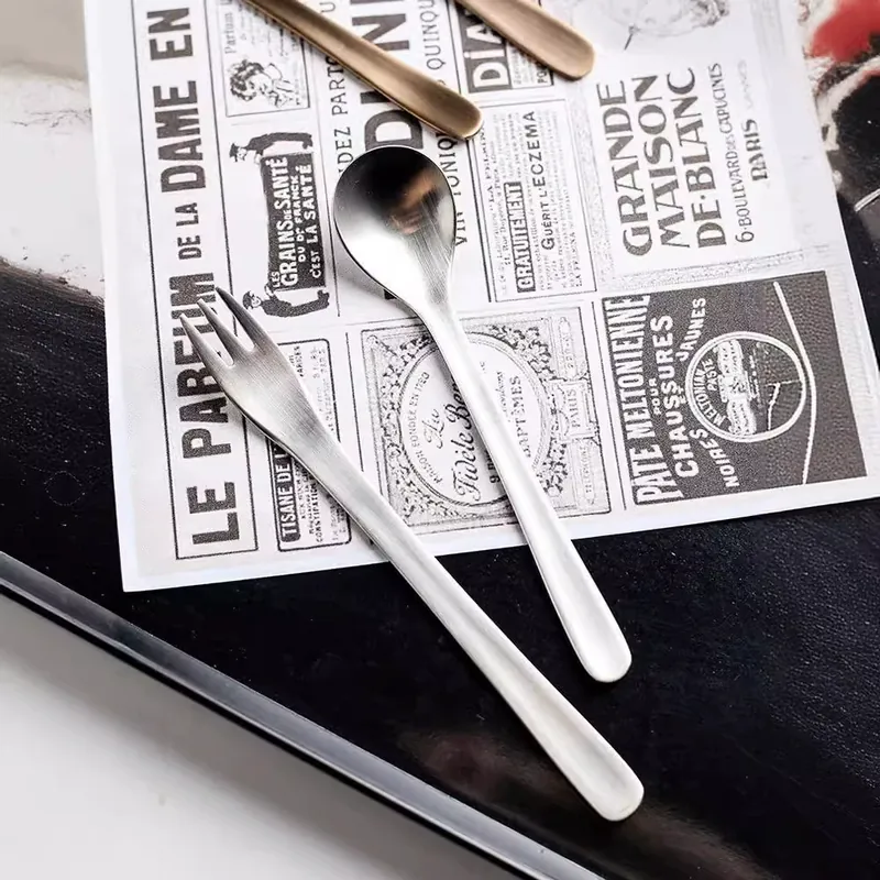 Stainless Steel Dessert Spoon tableware view 2