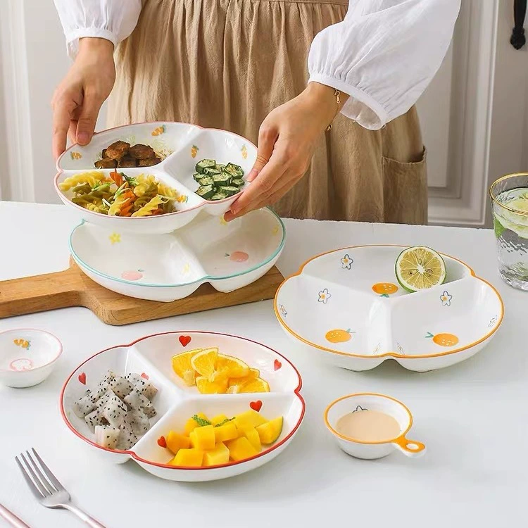 طبق سيراميك مقسم 8 inch tableware view 2