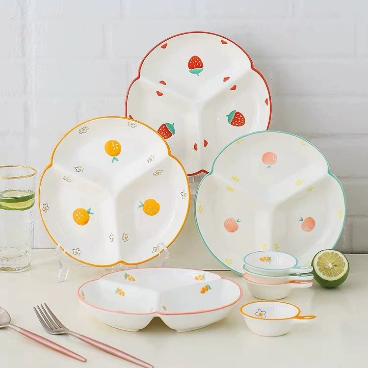 طبق سيراميك مقسم 8 inch tableware view 3