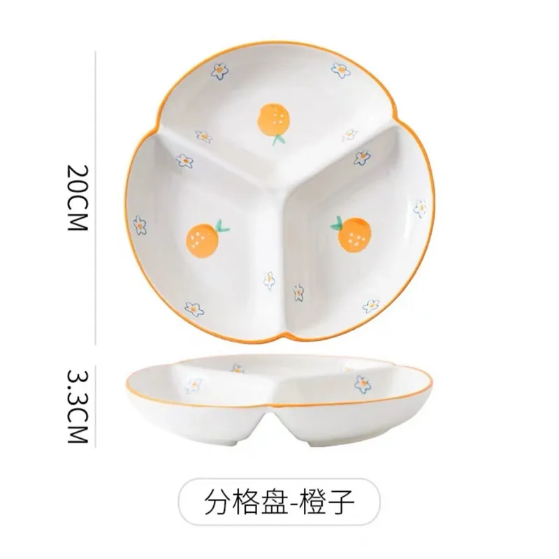 طبق سيراميك مقسم 8 inch tableware view 4