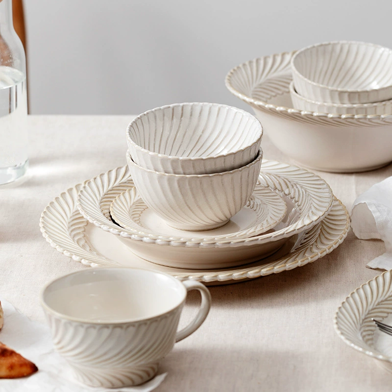 Japanese Style Ceramic Bowl tableware view 2