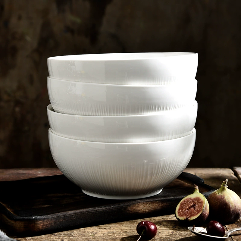 Solid Color Ceramic Bowl tableware view 4