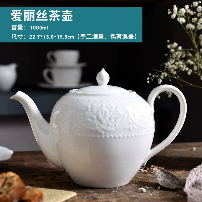Alice Tea Set with Coffee Cups and Saucers tableware view 6