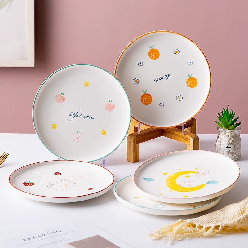 8 Inch Ceramic Pizza Plate