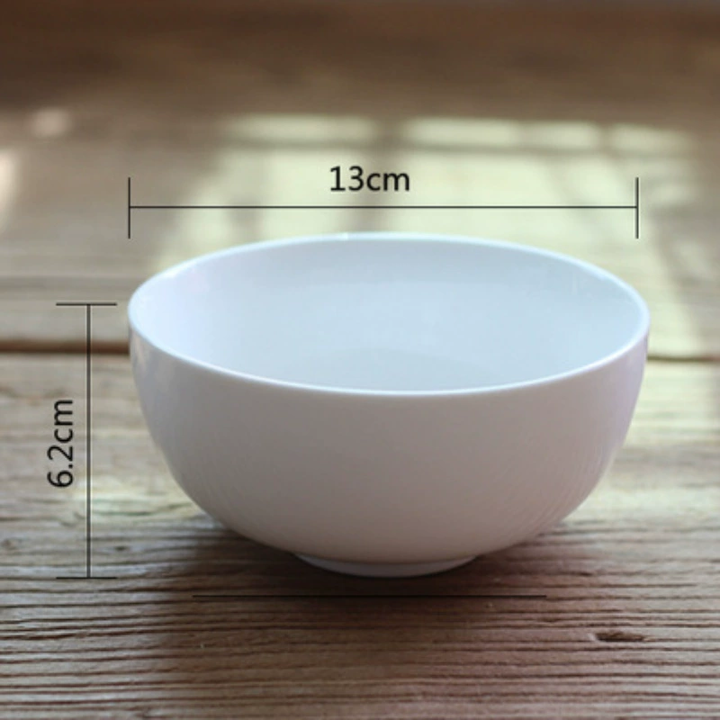 White Porcelain Rice Bowl