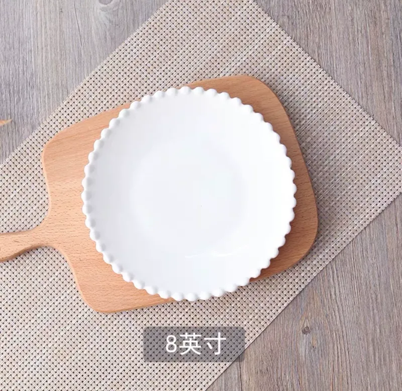 세라믹 케이크 접시와 볼 세트 tableware view 4