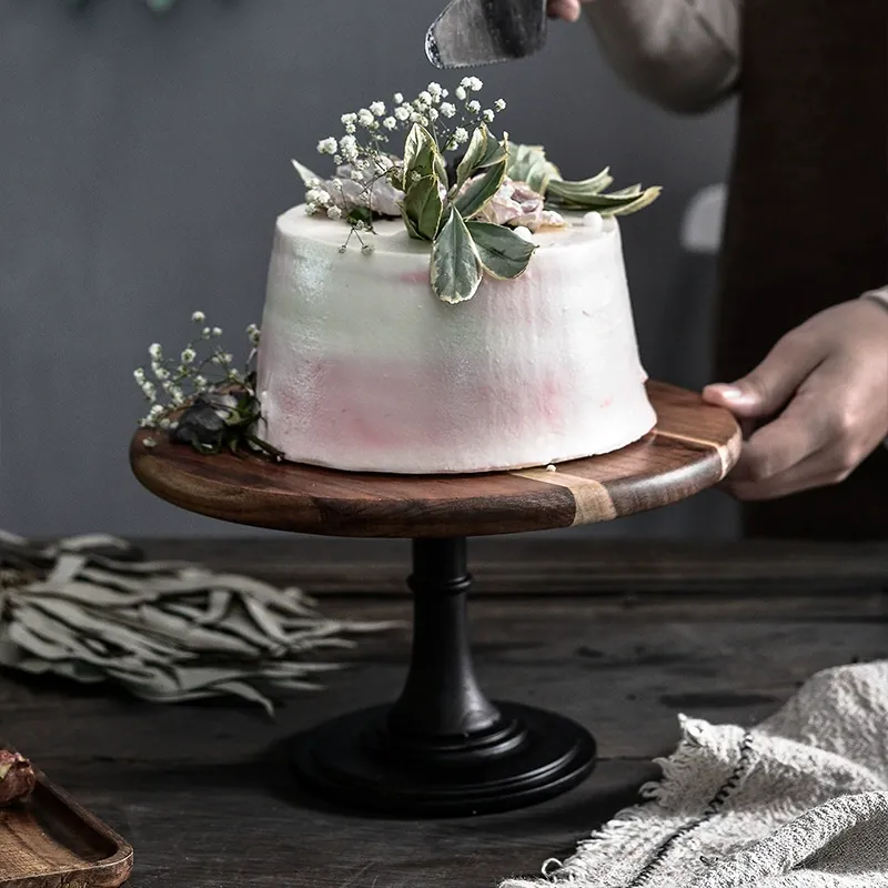 Pastelero de madera tableware view 3