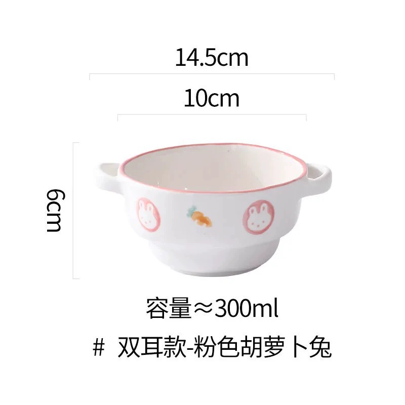 Керамическая миска для пудинга, ручная роспись tableware view 8