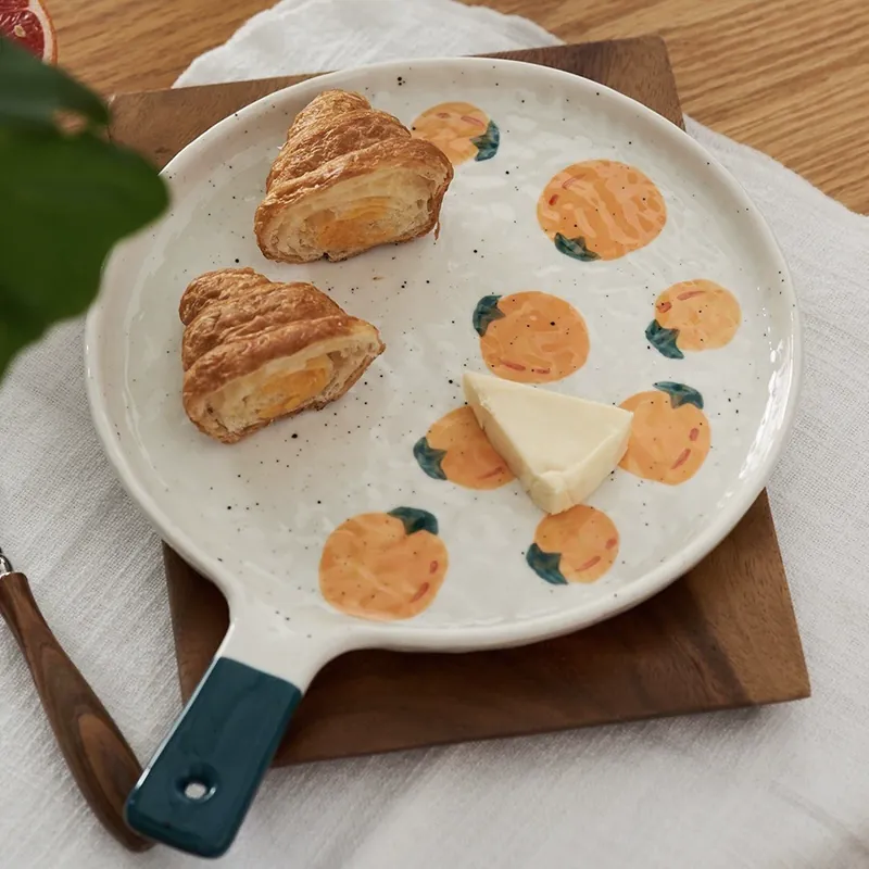 Hand-Painted Plate tableware view 4