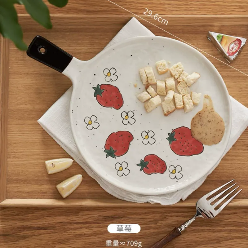 Hand-Painted Plate tableware view 6