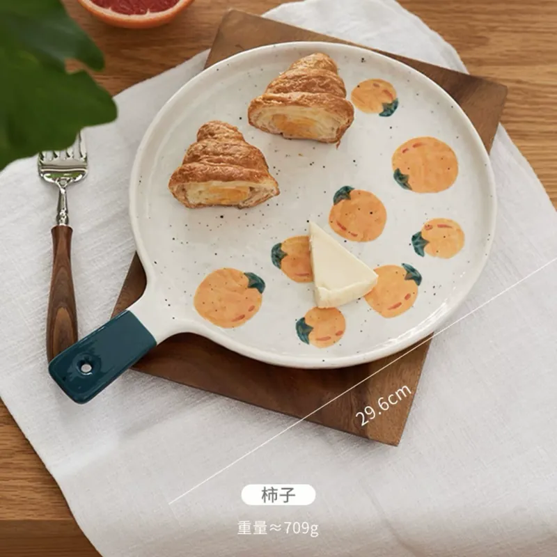 Hand-Painted Plate tableware view 7