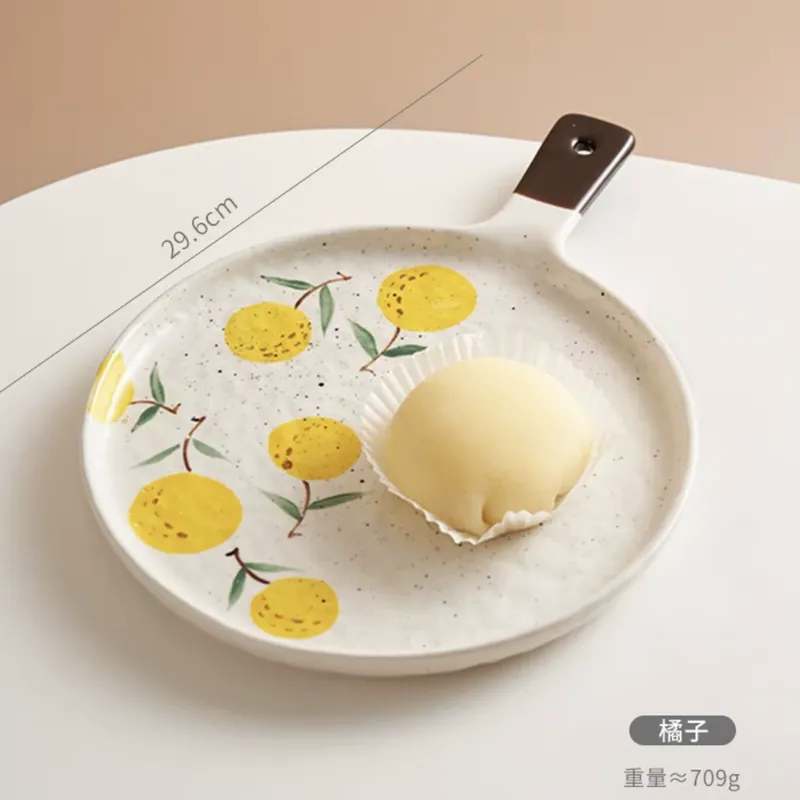 Hand-Painted Plate tableware view 8