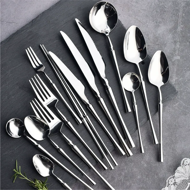 Stainless Steel Cutlery Set tableware view 2