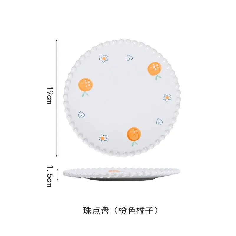 Ceramic Cake Plate and Bowl Set tableware view 5