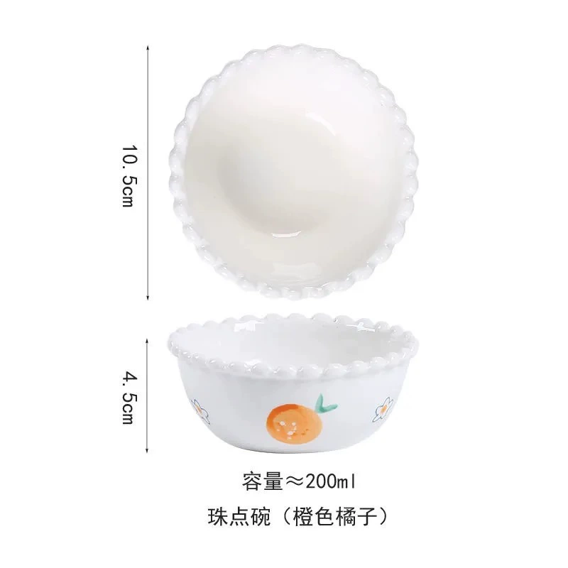 Ceramic Cake Plate and Bowl Set tableware view 6