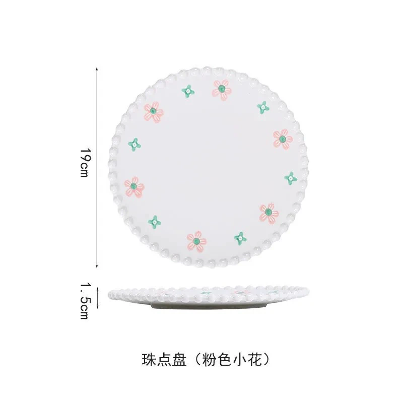 Ceramic Cake Plate and Bowl Set tableware view 7