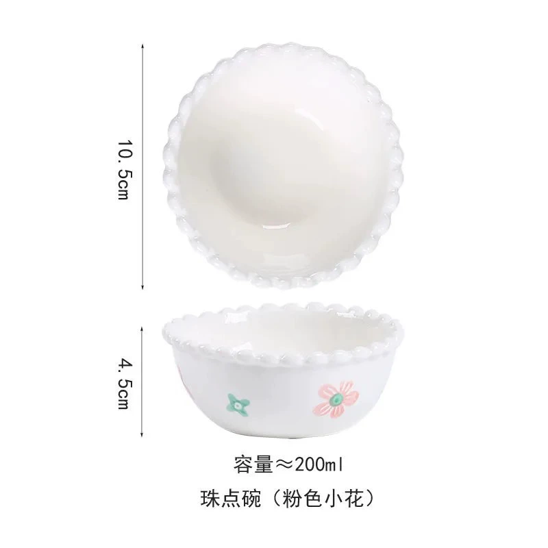 Ceramic Cake Plate and Bowl Set tableware view 8