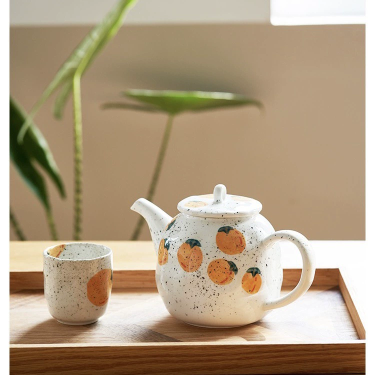Hand-Painted Teapot Set tableware view 4