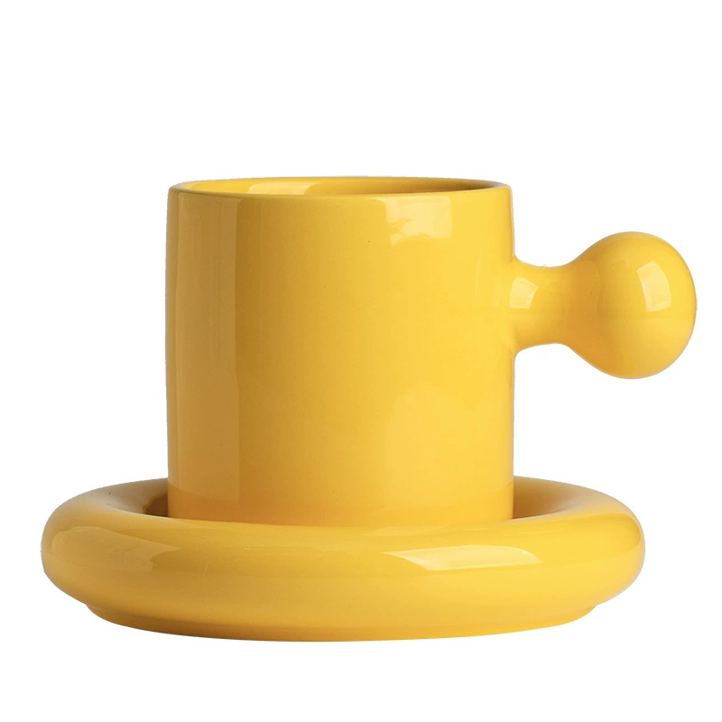 도자기 머그컵 tableware view 5