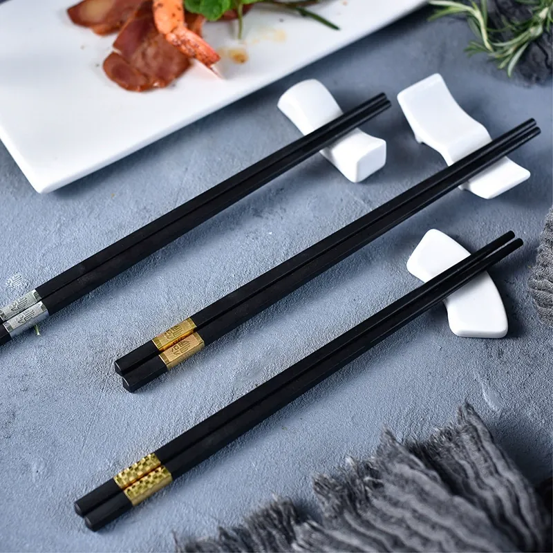 Natural Bamboo Chopsticks tableware view 2