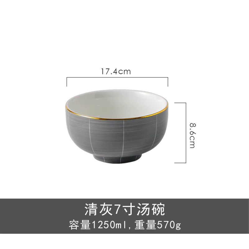 Nordic Ceramic Dinnerware Set tableware view 7