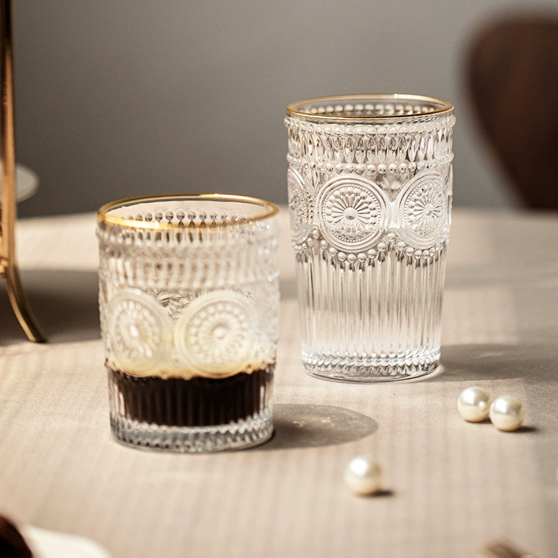 Glass Coffee Cup Set