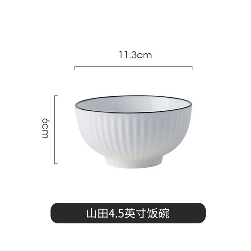 Nordic Style Porcelain Dinnerware Set tableware view 6