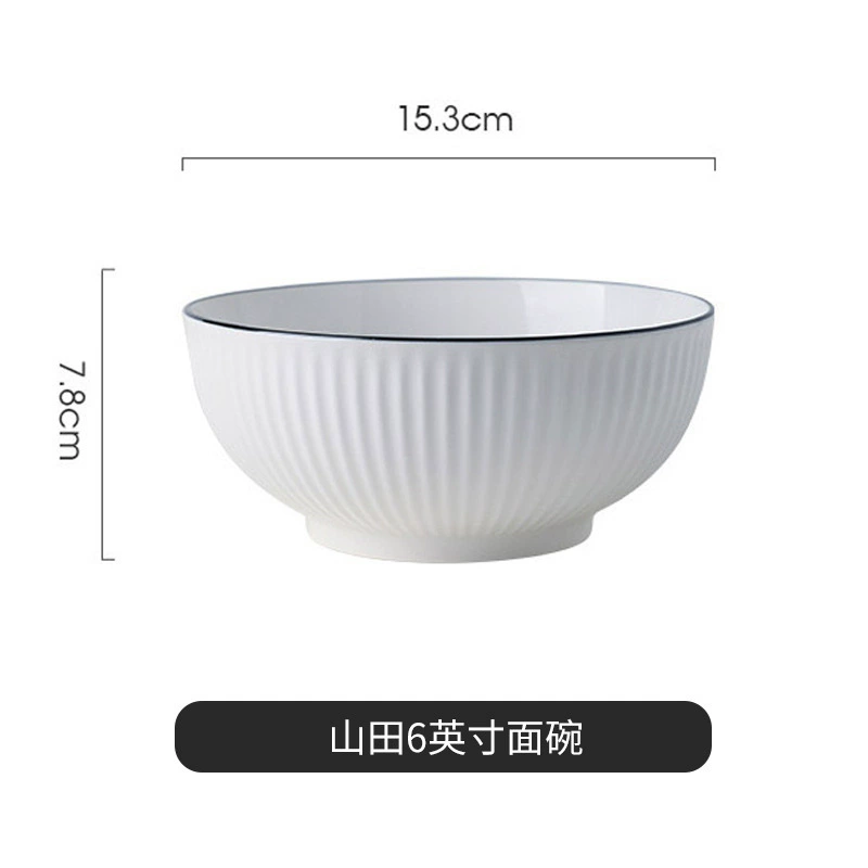Nordic Style Porcelain Dinnerware Set tableware view 7