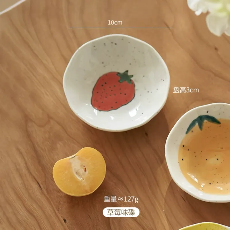 Hand-Painted Irregular Plate tableware view 6