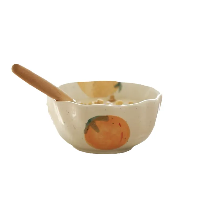 핸드페인팅 밥그릇 tableware view 5