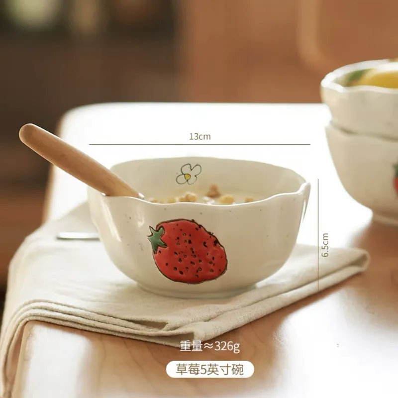 핸드페인팅 밥그릇 tableware view 6