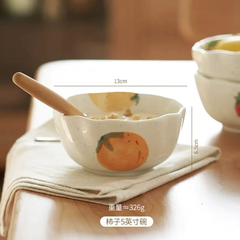핸드페인팅 밥그릇 tableware view 7