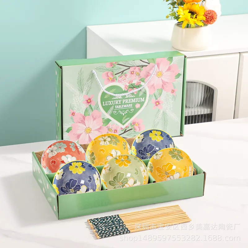 Porcelain Dinnerware Set Gift Box tableware view 11