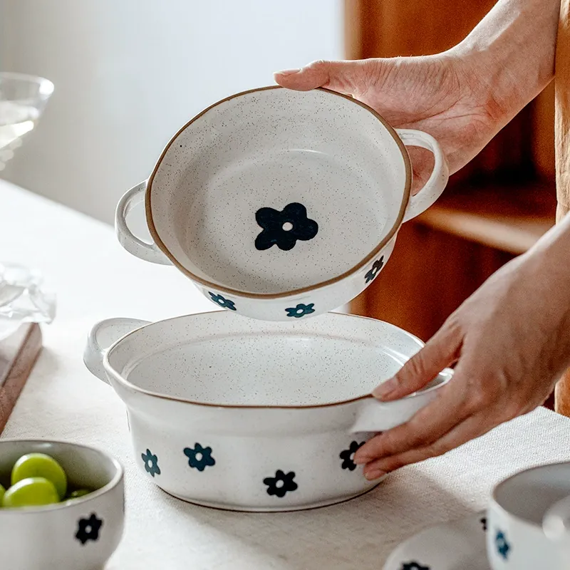 طقم أدوات مائدة سيراميك عتيق tableware view 2