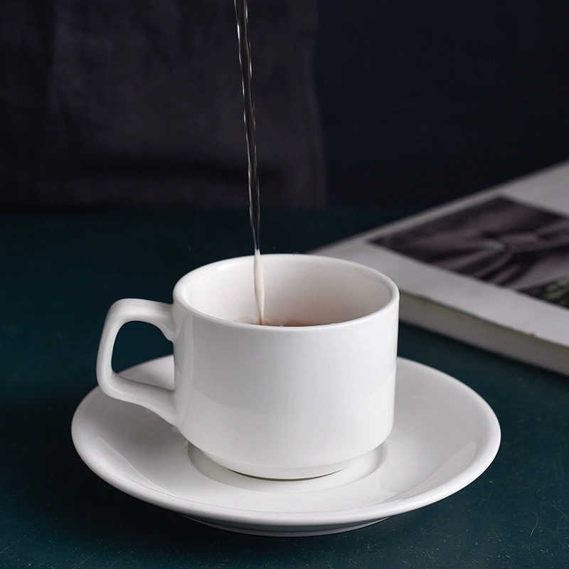 Stackable Ceramic Coffee Mug tableware view 4