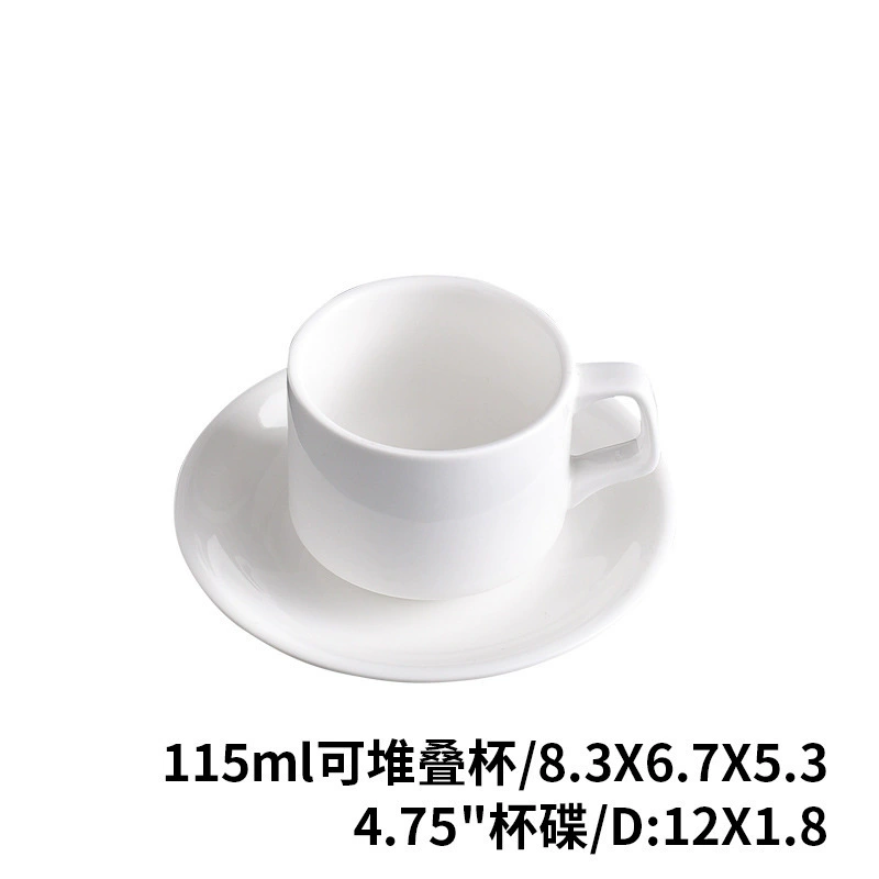 Stackable Ceramic Coffee Mug tableware view 6