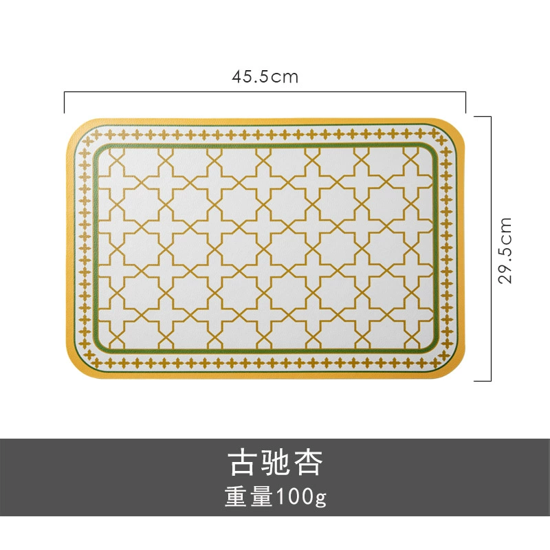 Leather Placemat tableware view 7