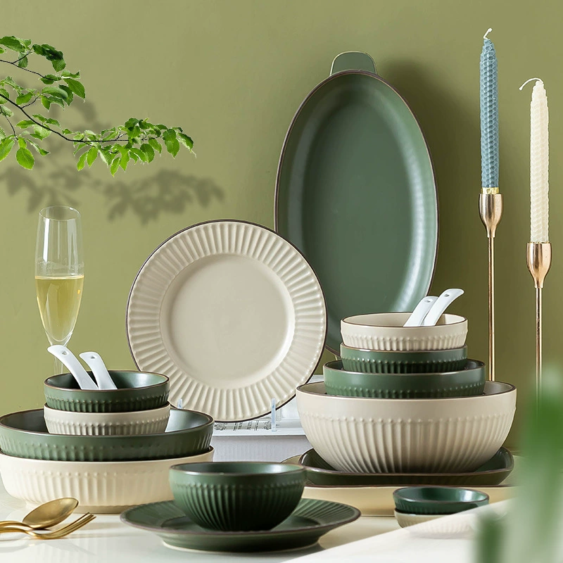 Matte Porcelain Dinnerware Set